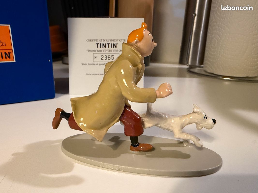 Tintin - Statuette Moulinsart 46529 - Tintin en Amérique