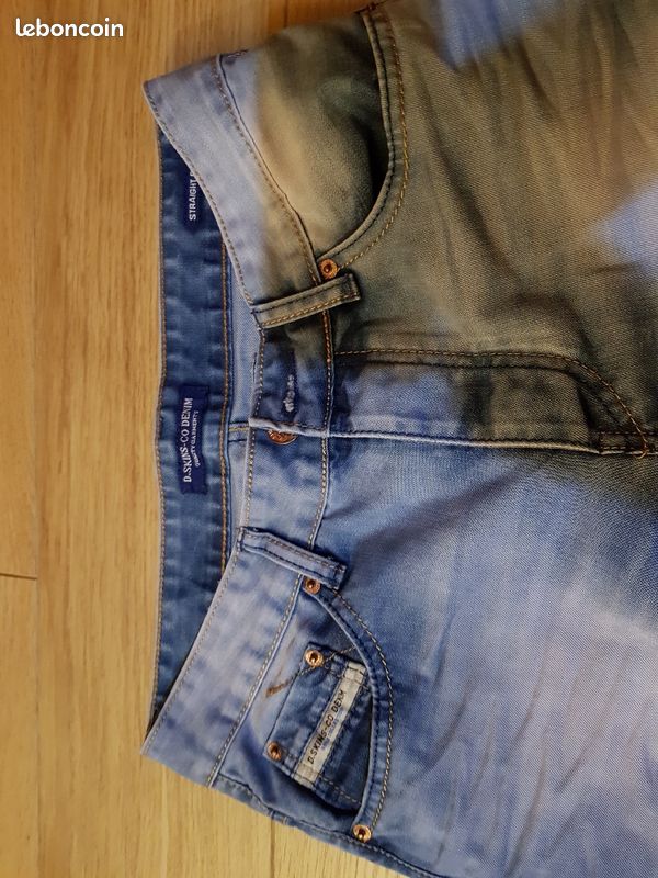 Jean taille 28 straight fit D. SKINGS. Co jeans (image 3)
