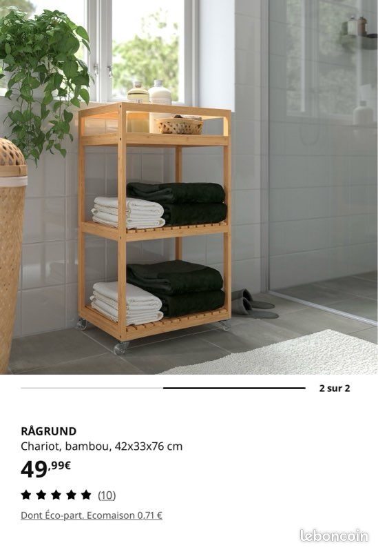 Chariot de salle de bain (image 3)