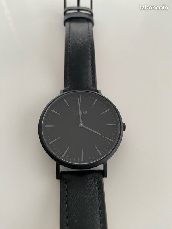 Montre cluse noir (image 1)