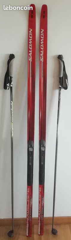 Skis de Fond + Bâtons + Chaussures de ski (image 1)