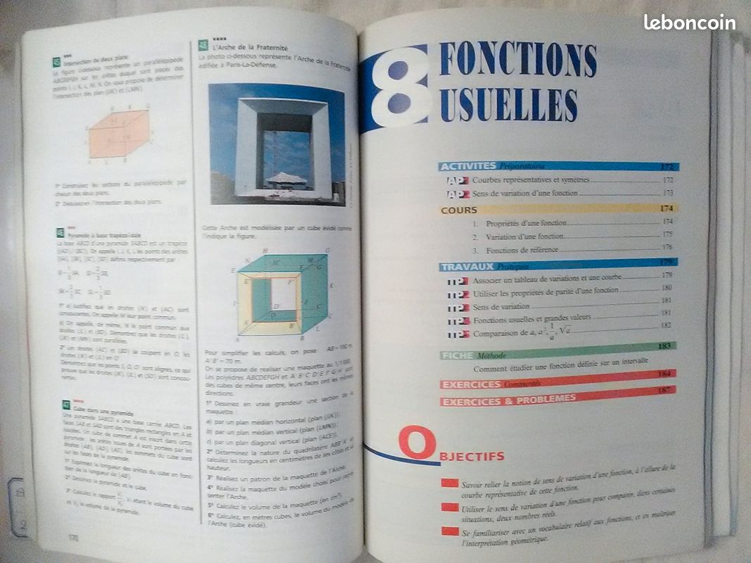 Mathematiques 2nde – Nouveau Fractale Edition 1994 (image 3)