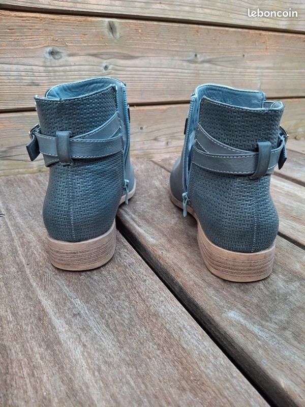 Bottines bleues - 38 (image 2)