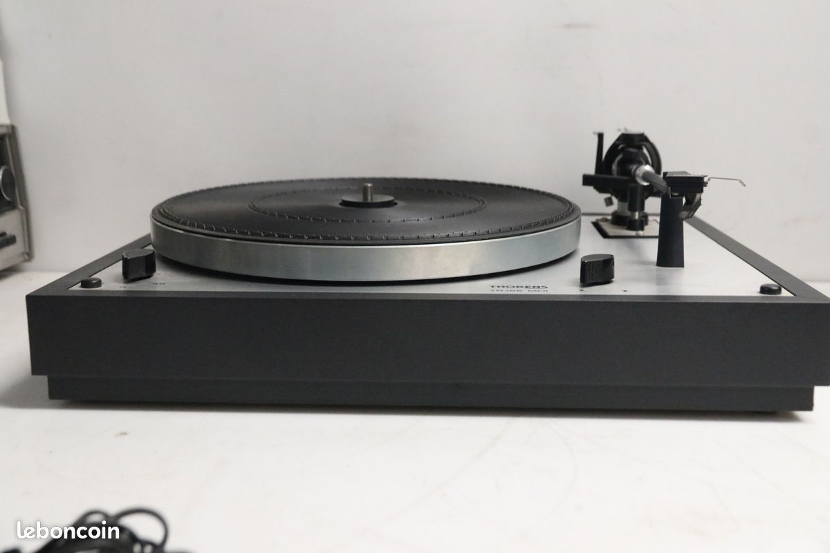 Occasion, fonctionne : Platine vinyle Tourne disque THORENS TD166 MkII (image 5)