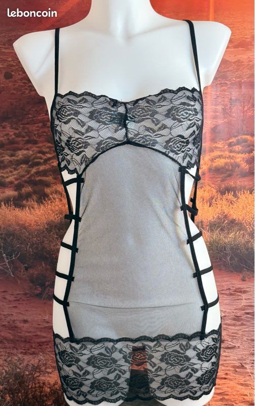 Seven 'til Midnight Ensemble Babydoll de Luxe Rouge Grande Taille | Sinful