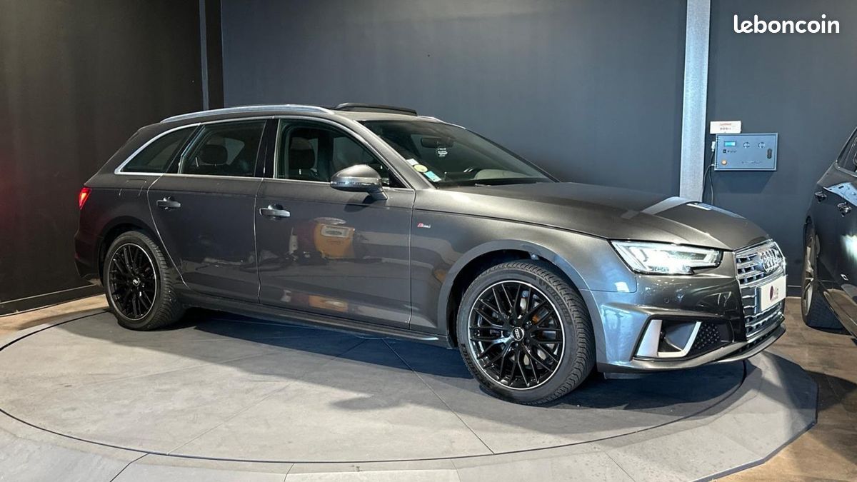 Audi A4 Avant 150 S tronic 7 S line Gris Daytona (image 2)