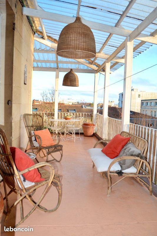 Appartement de Charme T3 avec terrasse - Bordeaux 33000 (image principale 1)