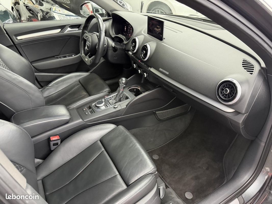AUDI S3 (334EUROS/MOIS) 8V ABT Sportback 2.0 TFSI 380CV TOIT OUVRANT/SIEGE CHAUFFANT (image 10)