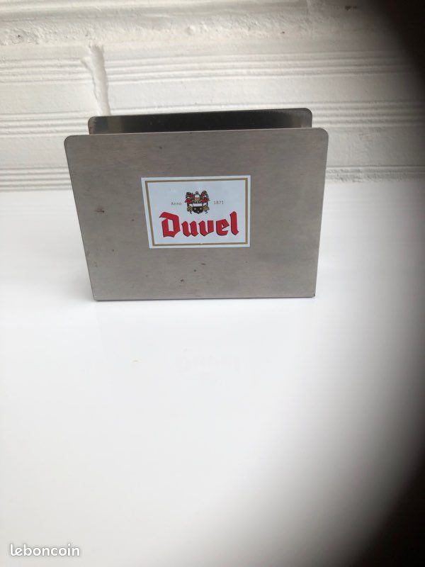 Sous-bock Publicitaire Duvel – Belgique – Carton – Vintage – Pièce Unique