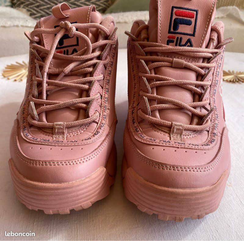 Baskets Fila Fila Cuir Baskets FILA Cuir Blanc état Neuf Chaussures