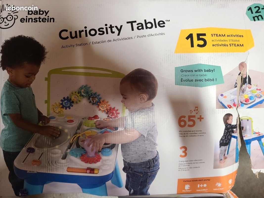 Curiosity table Baby Einstein (image 1)
