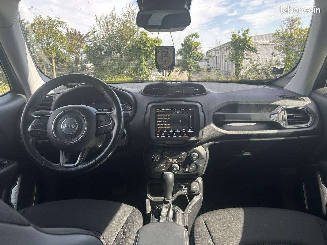 JEEP RENEGADE 1.3 GSE T4 - 150 - BVR 4x2 Limited - CAMERA DE RECUL- BOITE AUTO- ENTRETIENS CONCESSIONS (image 9)