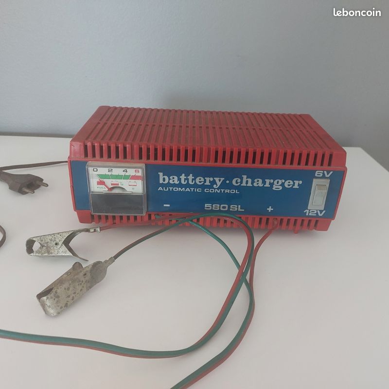 Chargeur De Batteries Vintage GE BC1 – Systèmes ESS – Modèle Rare BS2 – États-Unis