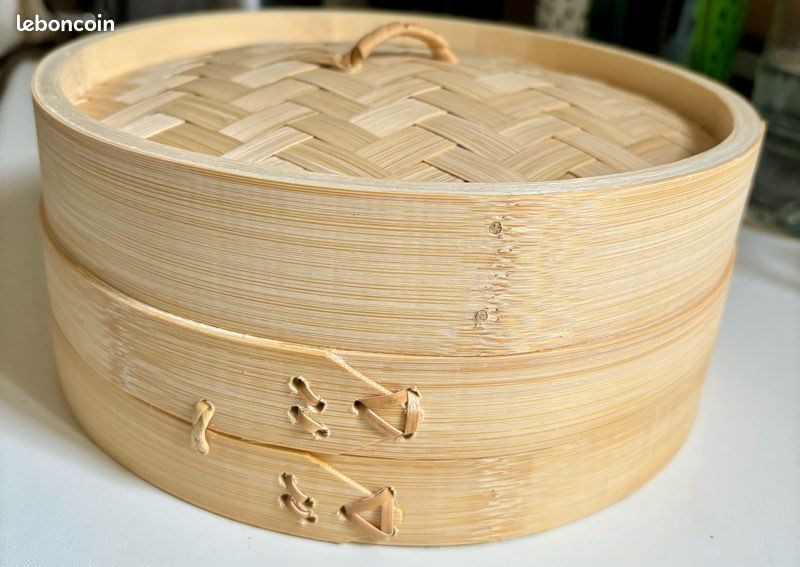 Panier à la vapeur en bambou (image 2)