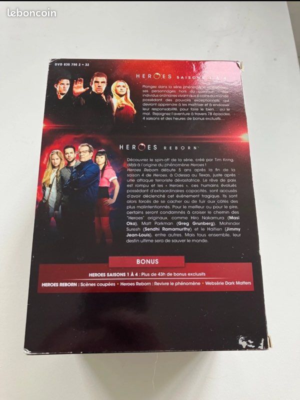 Coffret DVD intégrale d’Heroes et Heroes Reborn (image 3)