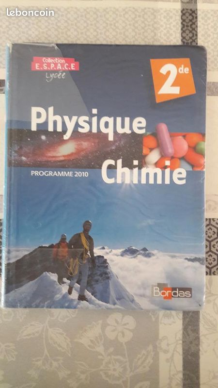 Physique - chimie seconde (image 1)