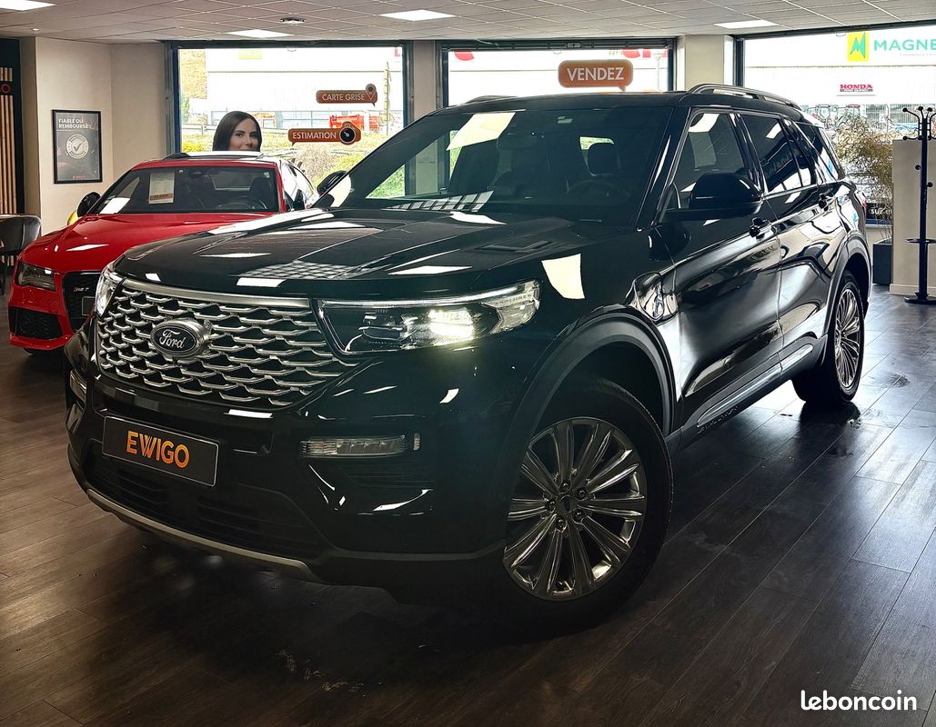 Ford explorer 3.0 ecoboost 457h 355 hybrid phev 13.6kwh platinium parallel i-awd 4x4 bva (image 1)