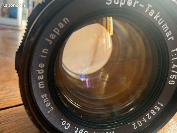 PENTAX SPOTMATIC SP, Super-Takumar 1.8 / 55mm (D'occasion) à Uetikon am See pour CHF 220 – avec livraison | Acheter sur