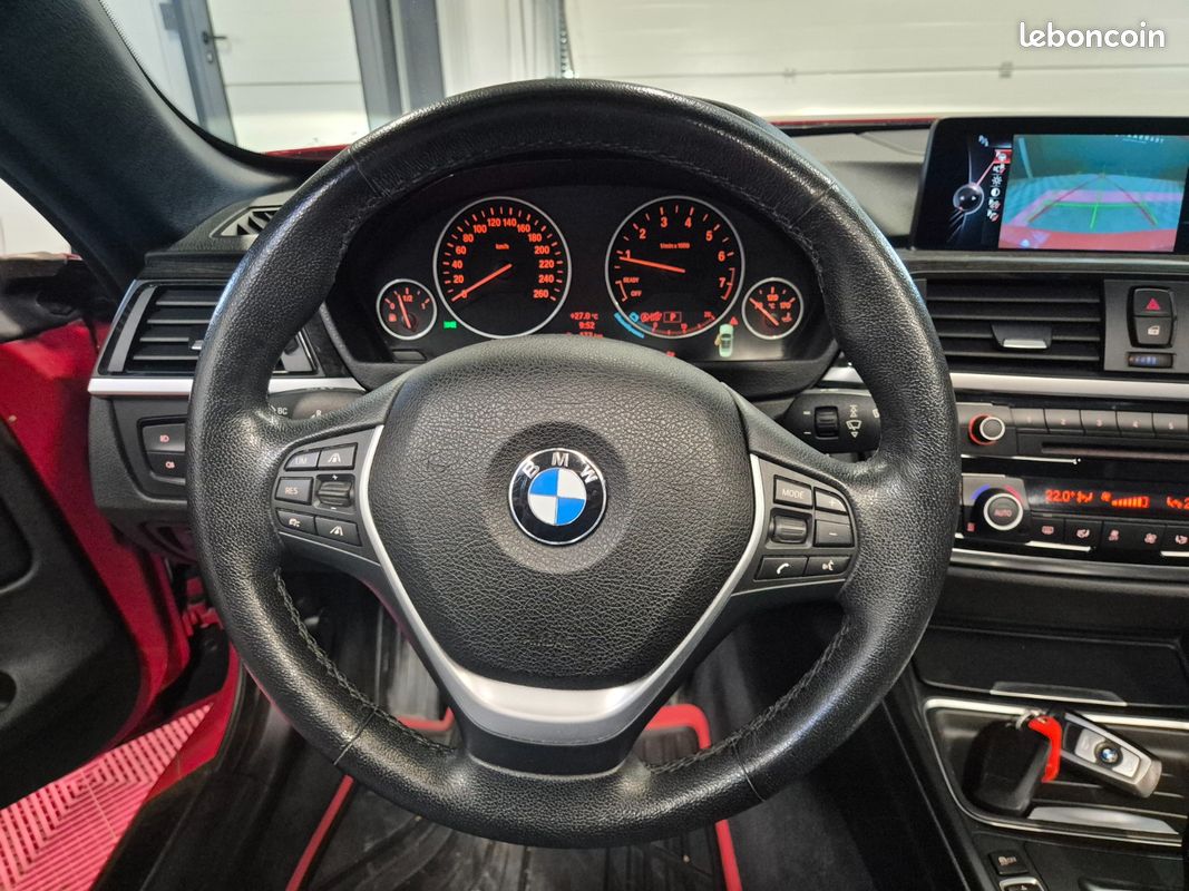 BMW SERIE 4 CABRIOLET F33 428i 245 ch Luxury A / REVISION A JOUR / BOITIER ETHANOL HOMOLOGUE (image 15)