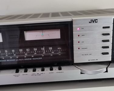 Amplificateur Intégré JVC JR-201L Vintage - Fonctionnel, Look Rétro