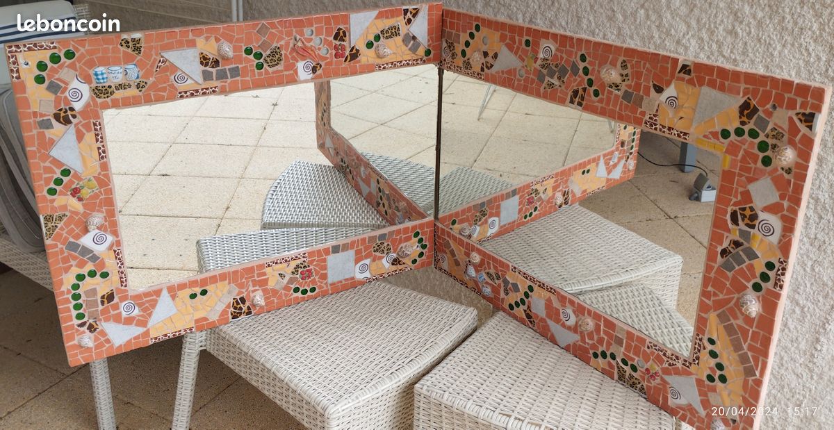 Miroirs mosaïque bon état (image 4)