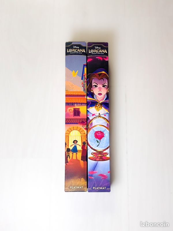 Lot Disney Lorcana TCG Ravensburger - 2 Playmats Chapitre 5 (Encanto/Belle) (image 1)