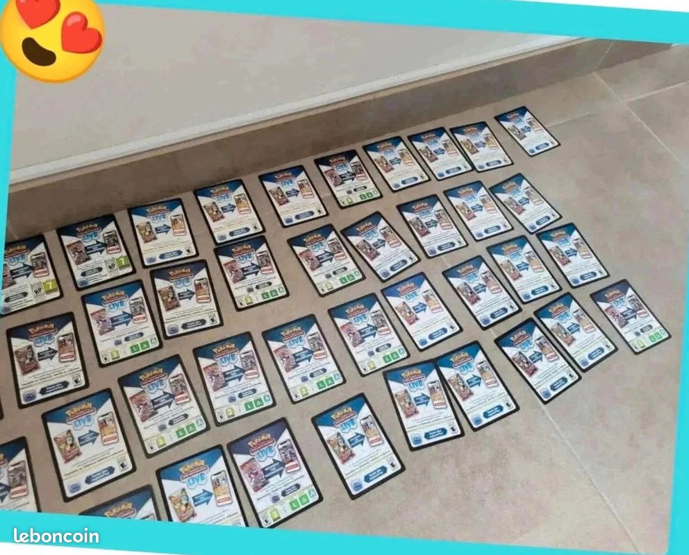Lot de carte à collectionner pokemon avec code (image 3)