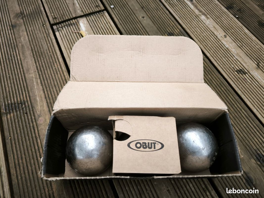 Bola De Petanca Obut RCX Dureza+ - Acero Inoxidable Satinado - Dureza 120 Kg/mm²