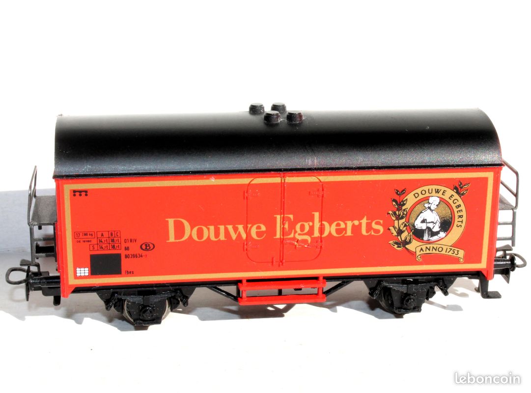 Wagon Marklin 4892 – HO, Wagon Frigorifique Bière Furstlich, Occasion, Boîte Bon état