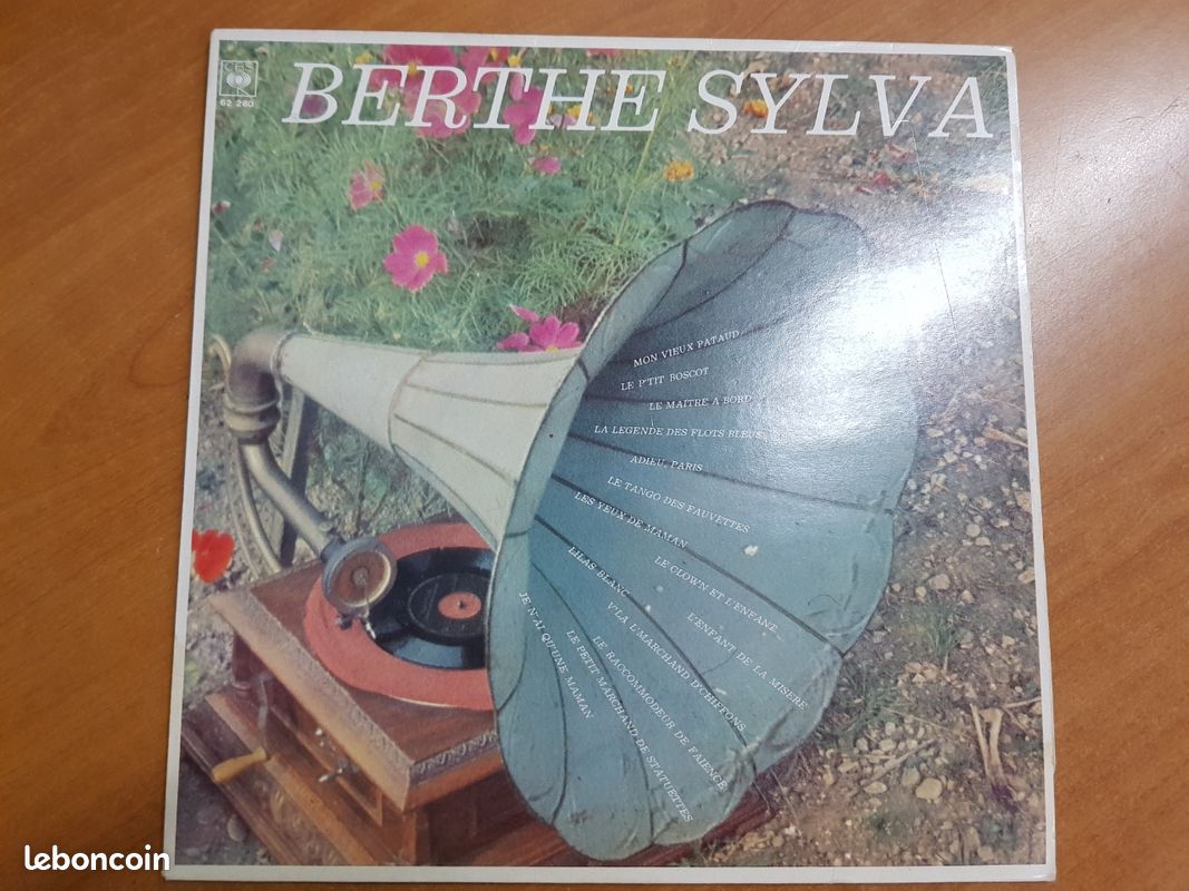 Vinyle 33T Berthe Sylva (image 1)