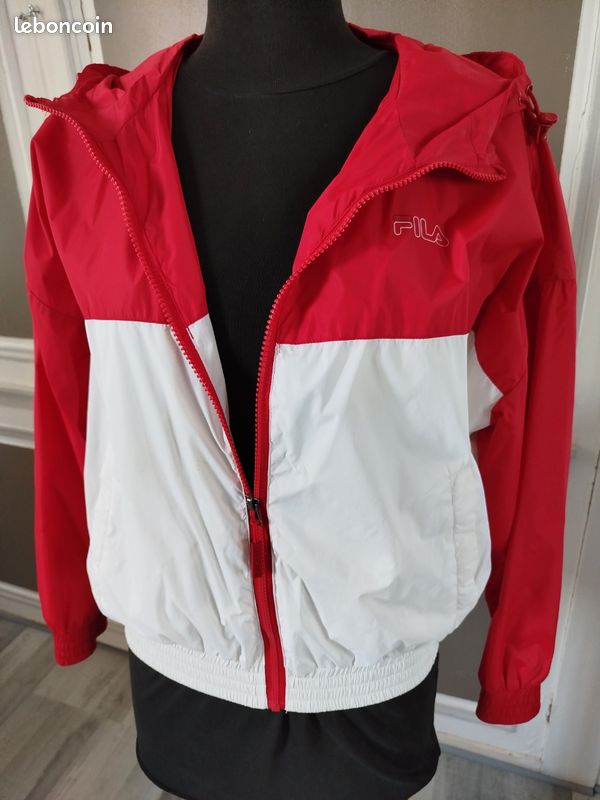 HOT Jacket Veste Coupe Vent Fila Femme Veste Coupe-vent Fila