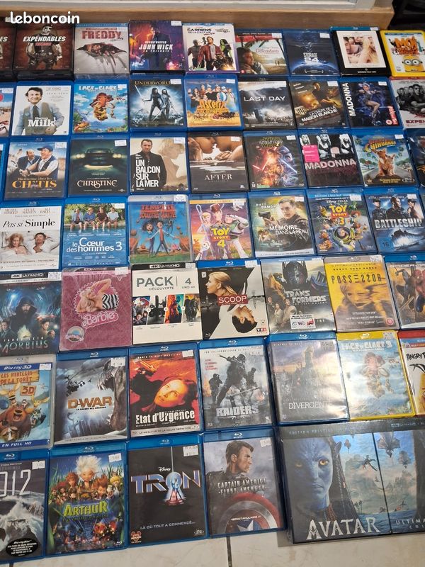 Blu-ray Blu-Ray 4k Blu-ray 3D DVD (image 3)