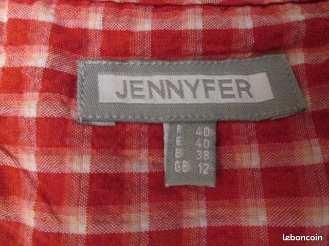 Robe Jennyfer Rouge - Taille 40 / L - Occasion En Très Bon état