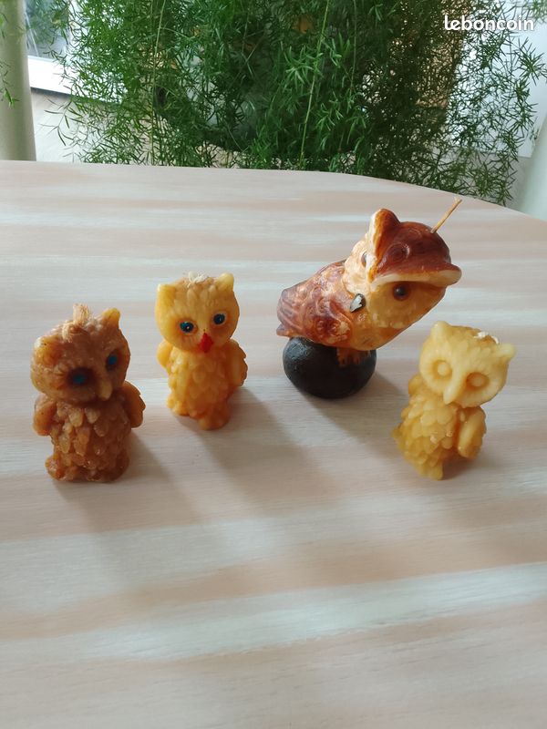 4 chouettes bougies (image 1)