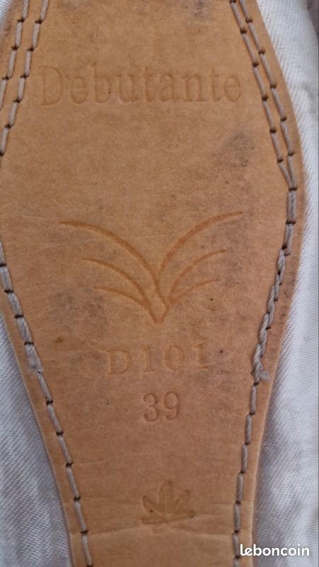 Chaussons de danse pointe T39 (image 3)