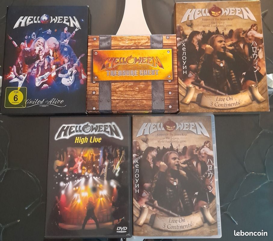 12 VINYLES + 25 CD & 4 DVD/BLU-RAY du groupe HELLOWEEN (image 4)