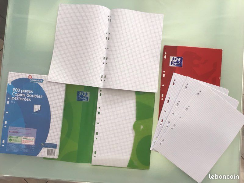 Copies doubles et simples petits carreaux (image 3)