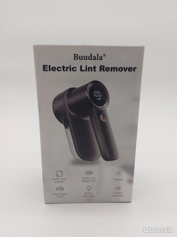 Appareil anti bouloche rechargeable