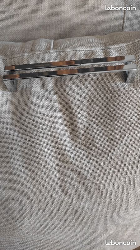 Poignée de meuble acier chromée (image 6)