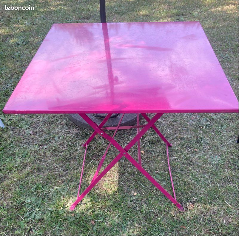 Table de jardin pliante (image 1)