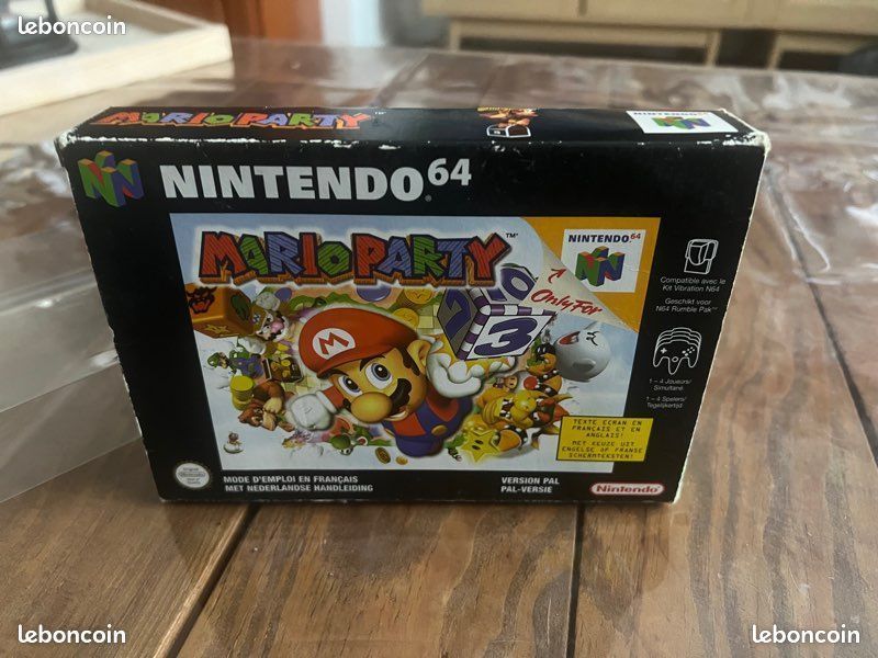 Jeu N64 Nintendo 64 Mario Party Complet 100% original Jeux