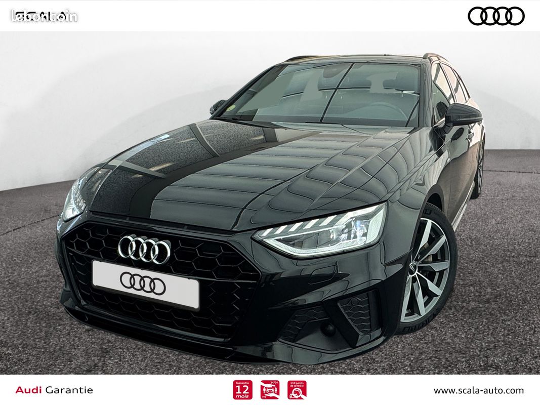 AUDI A4 Avant 40 TDI 204 S tronic 7 S line + Matrix LED + Pack Noir + Sieges electr. Massants + Pack Assit route (image 1)