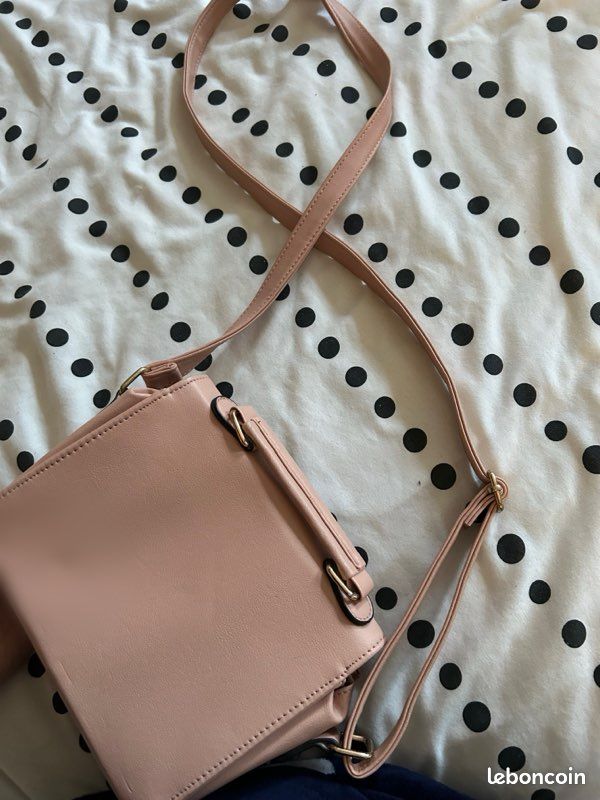Sac à mains bandoulière rose 🌸 (image 5)
