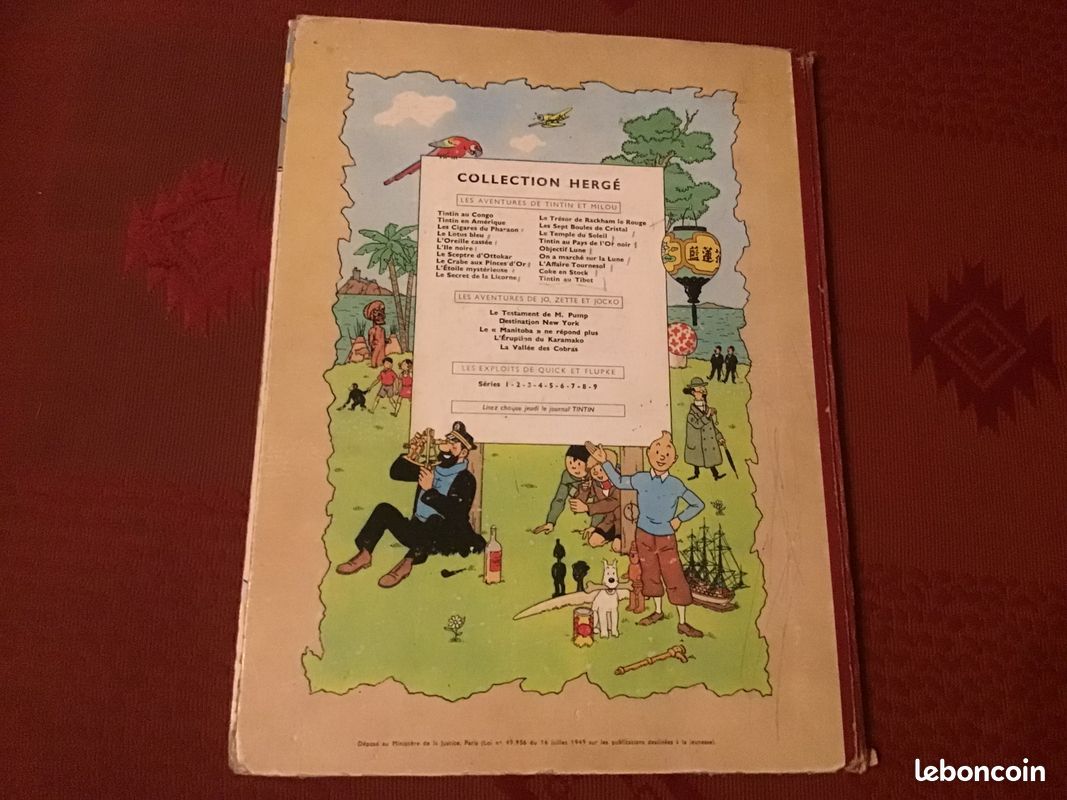 Tintin au Tibet en première édition (image 2)