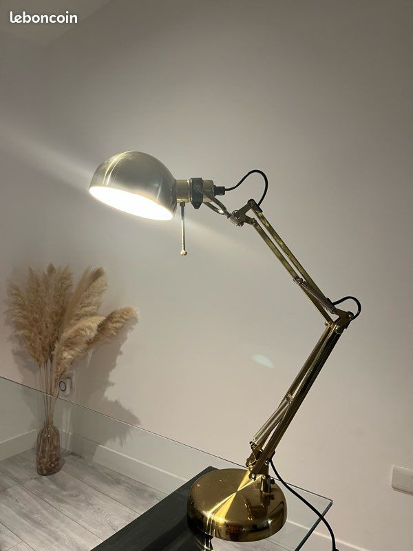 Lampe de Bureau Dorée | Lampe de Nuit