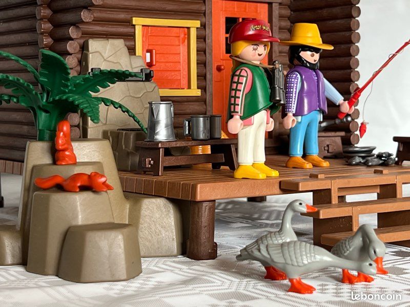 Vintage Playmobil Cabin Playmobil Vintage 3826 (1995) Cabane De