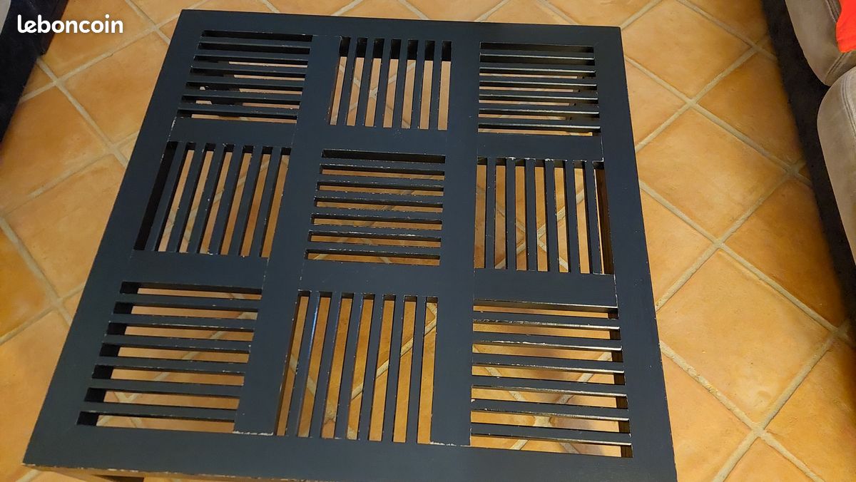 Table de salon NOIR HABITAT (image 1)