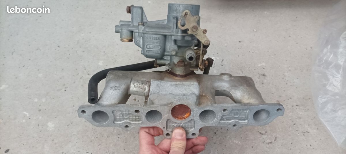 Pipe + carburateur Weber Simca 1000 (image 1)