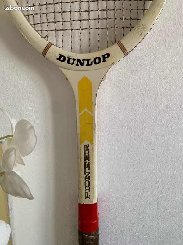 Vintage Dunlop A-Player Wood/Graphite Composite Tennis