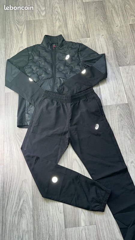Ensemble Asics Noir Running (image 9)